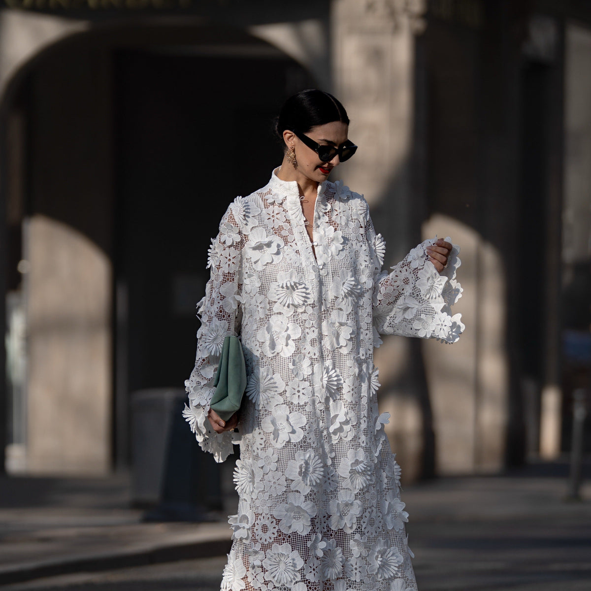 Yelira | Elegant Lace White Dress