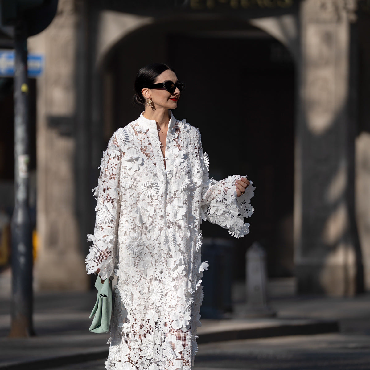 Yelira | Elegant Lace White Dress