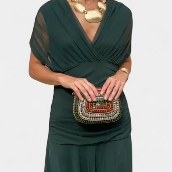 Eloria | Elegant Women's Dress | Romantic Long Floral Dress