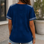2026 Soccer Matchday V-Neck Tee