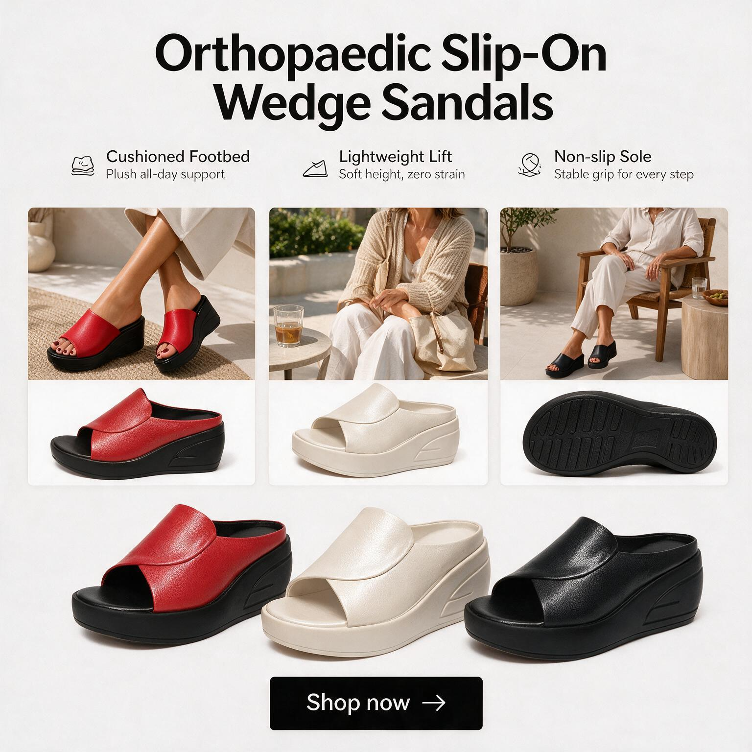 Eliza | All Day Comfort Sandals