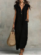 Carmela™ – Ruffled Long Dress