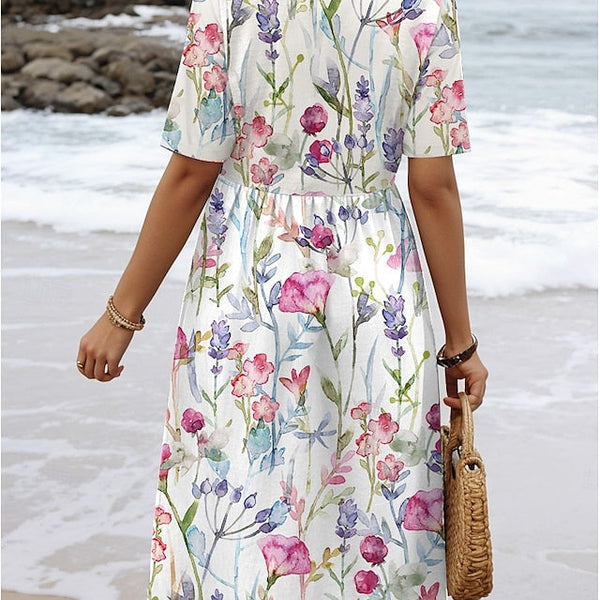 Carlyn | Floral Breezy Midi