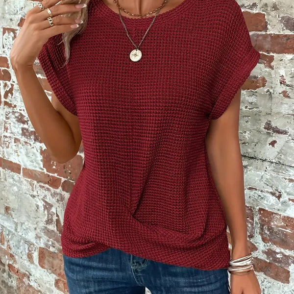 Sophie -  The Sweetheart Round Neck T-Shirt