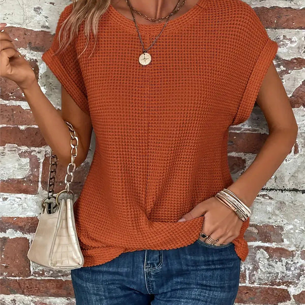 Sophie -  The Sweetheart Round Neck T-Shirt