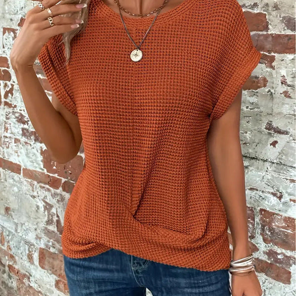 Sophie -  The Sweetheart Round Neck T-Shirt