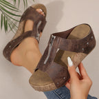 Gigi - Stylish Wedge Sandals