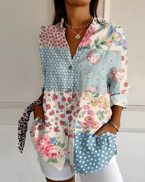 Maia | Floral Summer Blouse